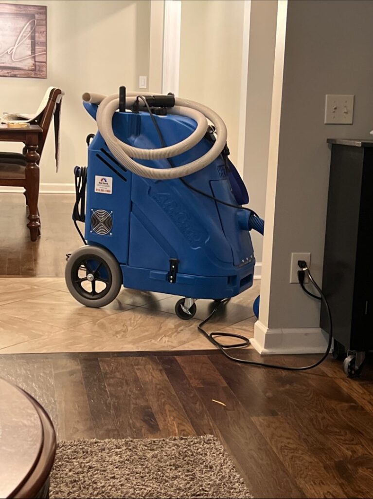 Large air quality or restoration equipment used by Neal Harris Service Experts for indoor environments in Overland Park, KS.