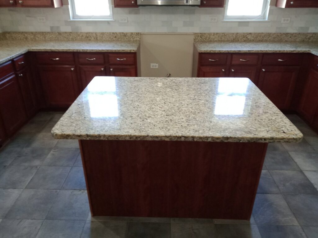 A bedroom with freshly cleaned carpet showing distinct cleaning lines from Proper Carpet Cleaning in Aurora, IL.