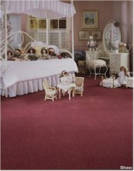 A child's bedroom featuring a vibrant red carpet installation by Har-Pat Flooring in Havertown, PA.