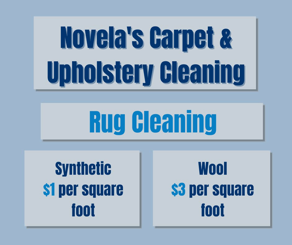 Before and after results of professional carpet cleaning by Novela's Carpet & Upholstery Cleaning in San Diego, CA.