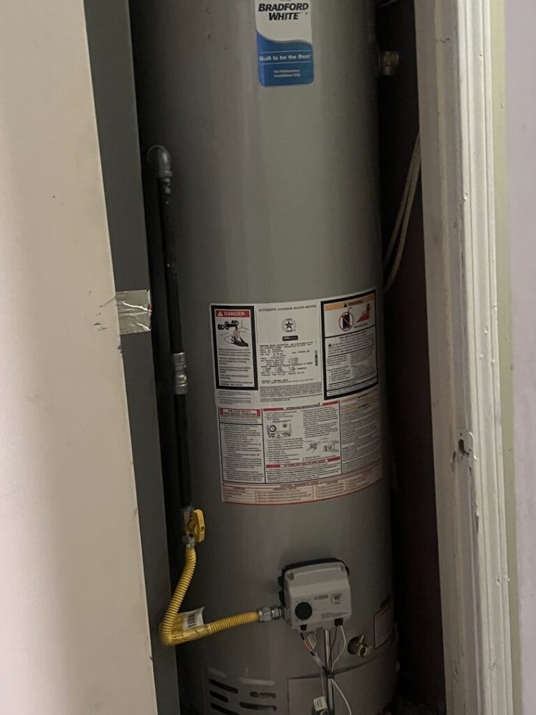 A Bradford White water heater installation by Service Experts Memphis in Memphis, TN.