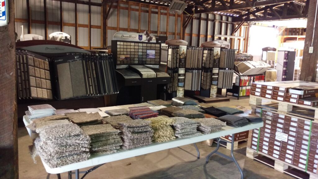 A clean transition from new LVP flooring to carpet in a home by Quality Floor Covering in Rapid City, SD.