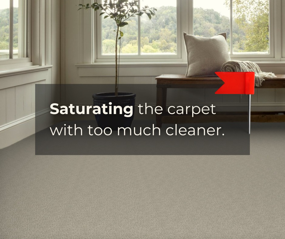 A light-colored carpet in a living room, illustrating carpet cleaning advice from The Floor Trader Oklahoma in Oklahoma City, OK.