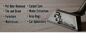 A carpet cleaning tool on a carpet, highlighting services offered by B&L Steam Clean & Water Extraction LLC in Columbia, MO