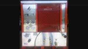 A professional carpet cleaning truckmount unit used by Mystic Steam Carpet & Upholstery Cleaning in Long Beach, CA