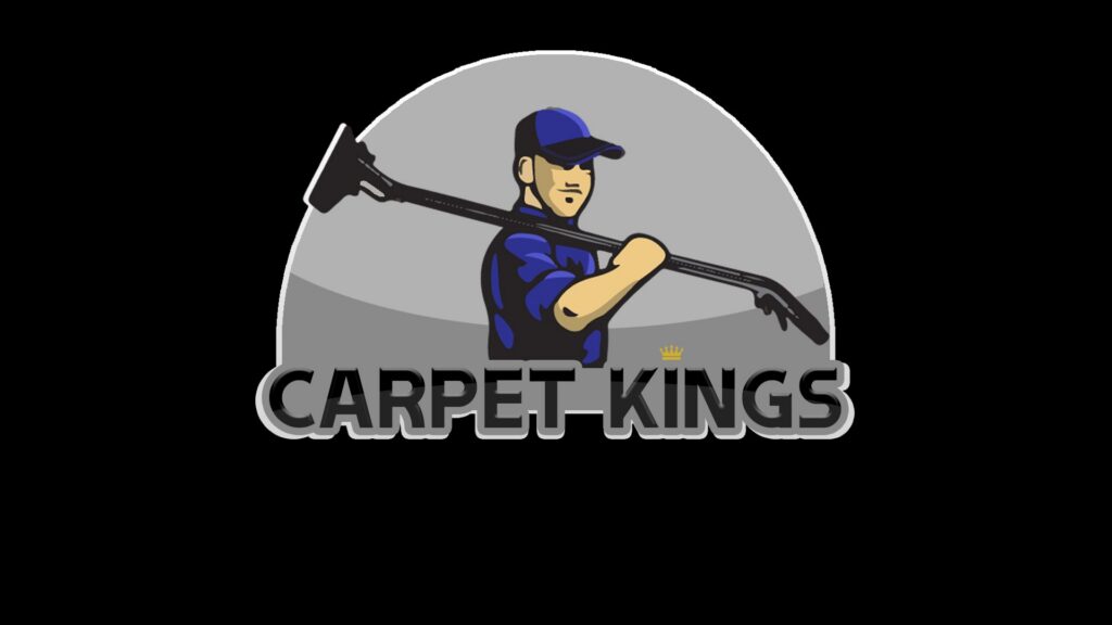 Before and after of a carpet re-stretching and repair service by Carpet Kings Cleaning & Restoration in Olathe, KS.