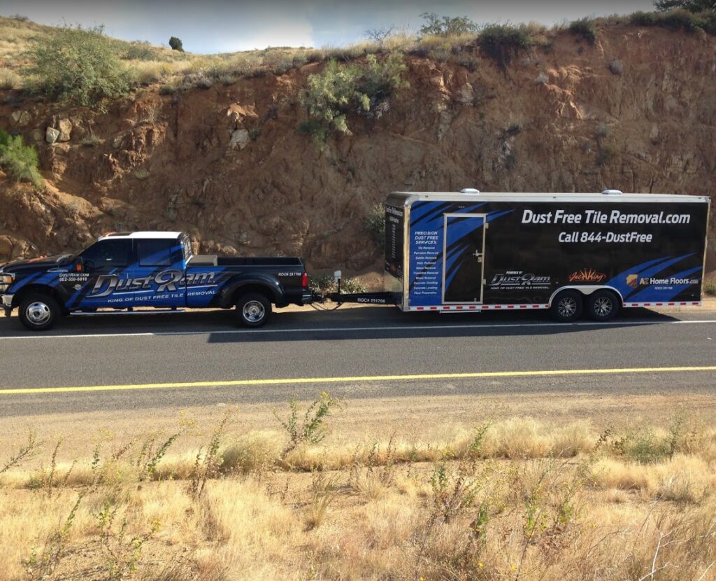 A carpeted staircase in a home, showcasing work by Arizona Home Floors Dust Free Tile Removal in Tempe, AZ.