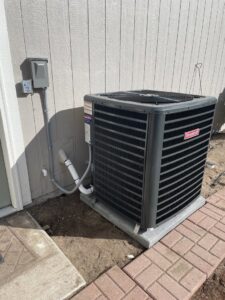 A new Carrier furnace and water heater installation by Nevada Heating in Sparks, NV.