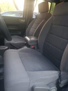 The clean interior of a car, showcasing professionally cleaned auto upholstery by Steam Choice Carpet Care Inc in Chicago, IL.