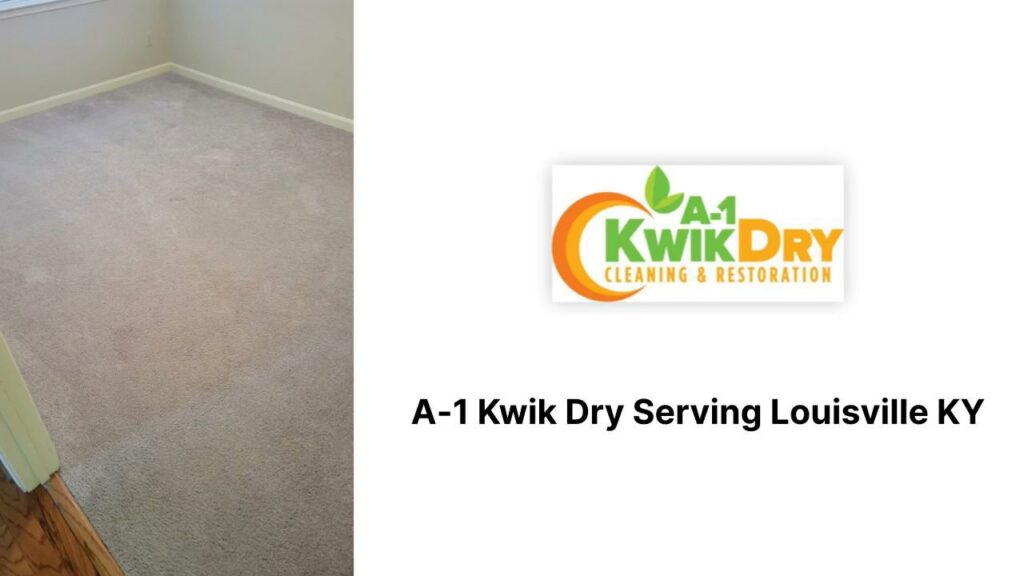 A clean carpeted room, showcasing the services of A-1 Kwik Dry Carpet Cleaning & Air Duct Cleaning in Louisville, KY.