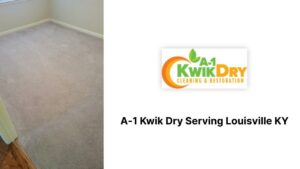 A clean carpeted room, showcasing the services of A-1 Kwik Dry Carpet Cleaning & Air Duct Cleaning in Louisville, KY.