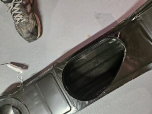 A clean HVAC air duct component, ready for installation or after service by Absolute HVAC in Wilmington, DE.