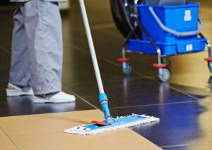 A fully equipped cleaning service van with supplies from Carpet Cleaning Stamford in Stamford, CT