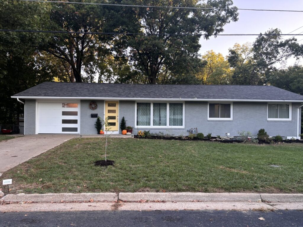 A close-up view of a garage door spring mechanism, a common repair or installation by Overhead Door Company of Central Missouri in Columbia, MO.