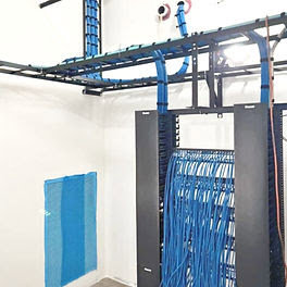 Commercial data cabling and network infrastructure installed by Balanced Electric LLC in Caldwell, ID.