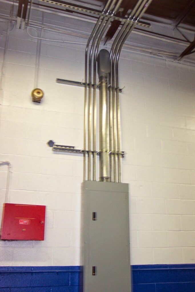 Commercial electrical conduit and panel installation by D&T Electric LLC, ensuring safe and efficient power in Lancaster, PA.