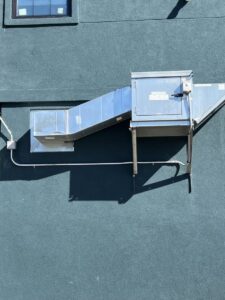 Commercial electrical conduit and wiring installation alongside HVAC by Nelson Electric, Inc. in Hot Springs, AR.