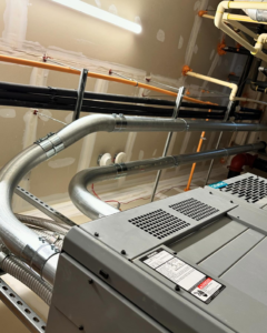 Commercial electrical conduit and wiring installation by Revamp Electric LLC in Columbus, OH.