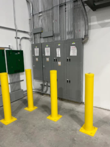 Commercial electrical panels and conduits installed by Bonafide Electrical Services in Denham Springs, LA.