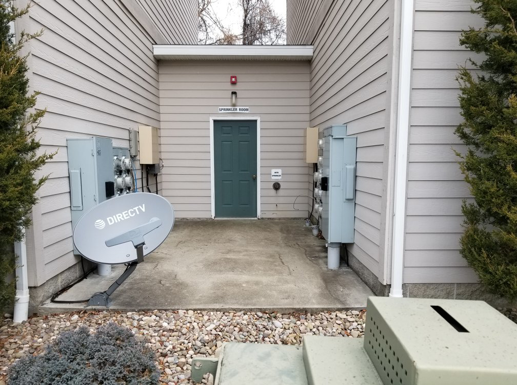 Exterior view of commercial electrical panels and utility connections by Cargo Electric LLC in Pittsburgh, PA