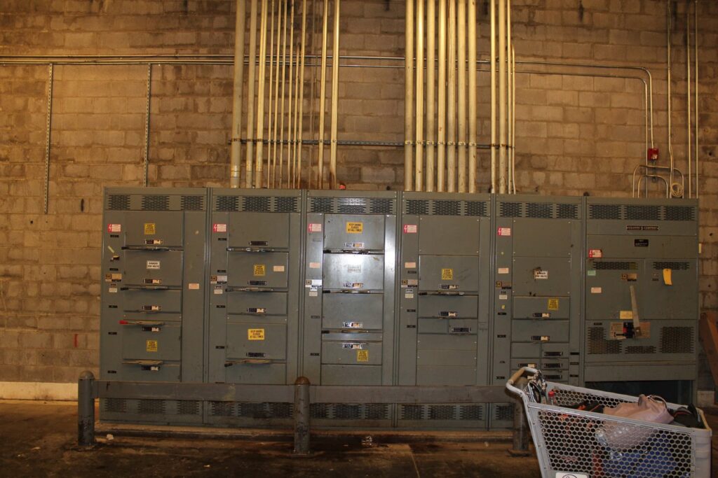 Commercial electrical switchgear and conduit installation by C.N.Copeland Electrical Service in Knoxville, TN