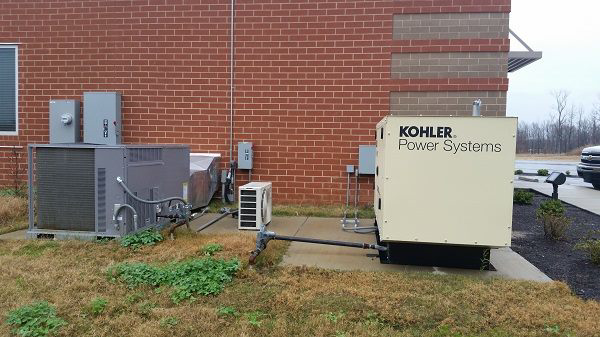A commercial generator and electrical system installation by Par Electric, Inc. in Memphis, TN