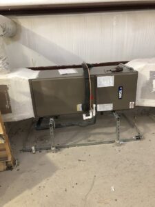 A commercial HVAC air handler unit installed or serviced by Associated Piping Services in Orlando, FL.