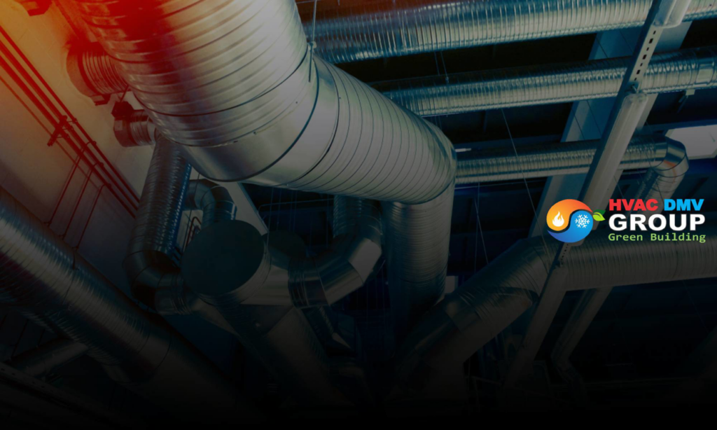 Commercial HVAC ductwork installation and maintenance by HVAC MD GROUP in Laurel, MD.