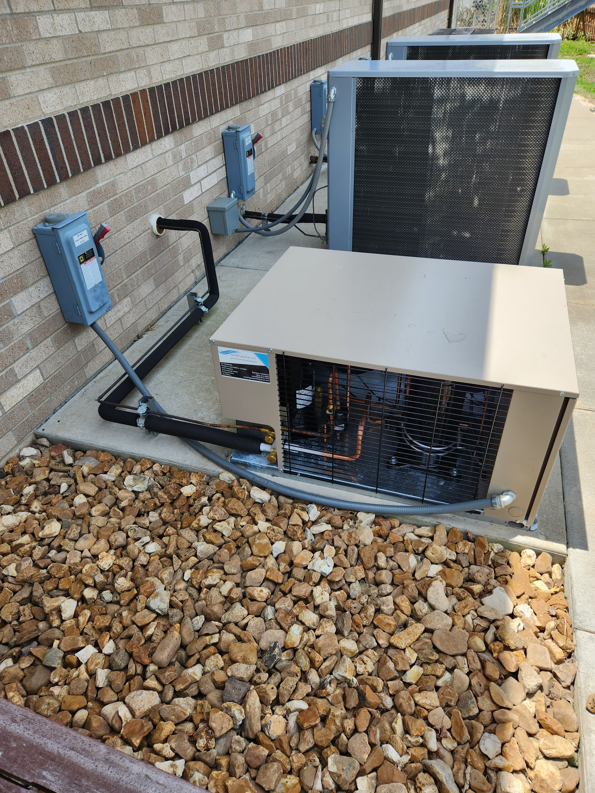 Commercial HVAC and refrigeration units installed by BW Refrigeration LLC in Lawrence, KS.