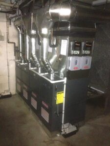 A large commercial HVAC system for a bakery and restaurant installed by All Systems LLC in Fremont, NE