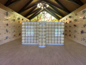 A large commercial space with new light wood-look laminate flooring installed by Carpet Direct Brandon Burley in Muskogee, OK