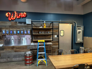 Commercial lighting and electrical work for an overhead crane by North Springs Electric Company in Sandy Springs, GA.