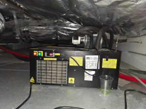 A commercial refrigeration unit maintained by Proctor Mechanical & Refrigeration in West Des Moines, IA.