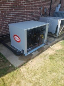 A commercial refrigeration unit by Trenton Products, installed or serviced by JJJ Techs Heating and Cooling in Kinzers, PA.