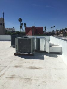 A commercial rooftop AC unit installed by Viking Heating and Air Conditioning, LLC in Chandler, AZ