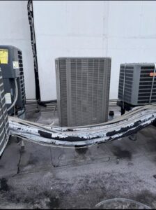 Multiple commercial rooftop HVAC units installed and maintained by ProTexAir HVAC Services in Houston, TX.