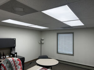 A completed outdoor electrical setup for pool equipment by Conductive Electrical Contracting in Smyrna, DE.