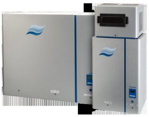 Two Condair humidification and evaporative cooling units, representing HVAC solutions provided by Stillwell-Hansen Inc. in Edison, NJ.