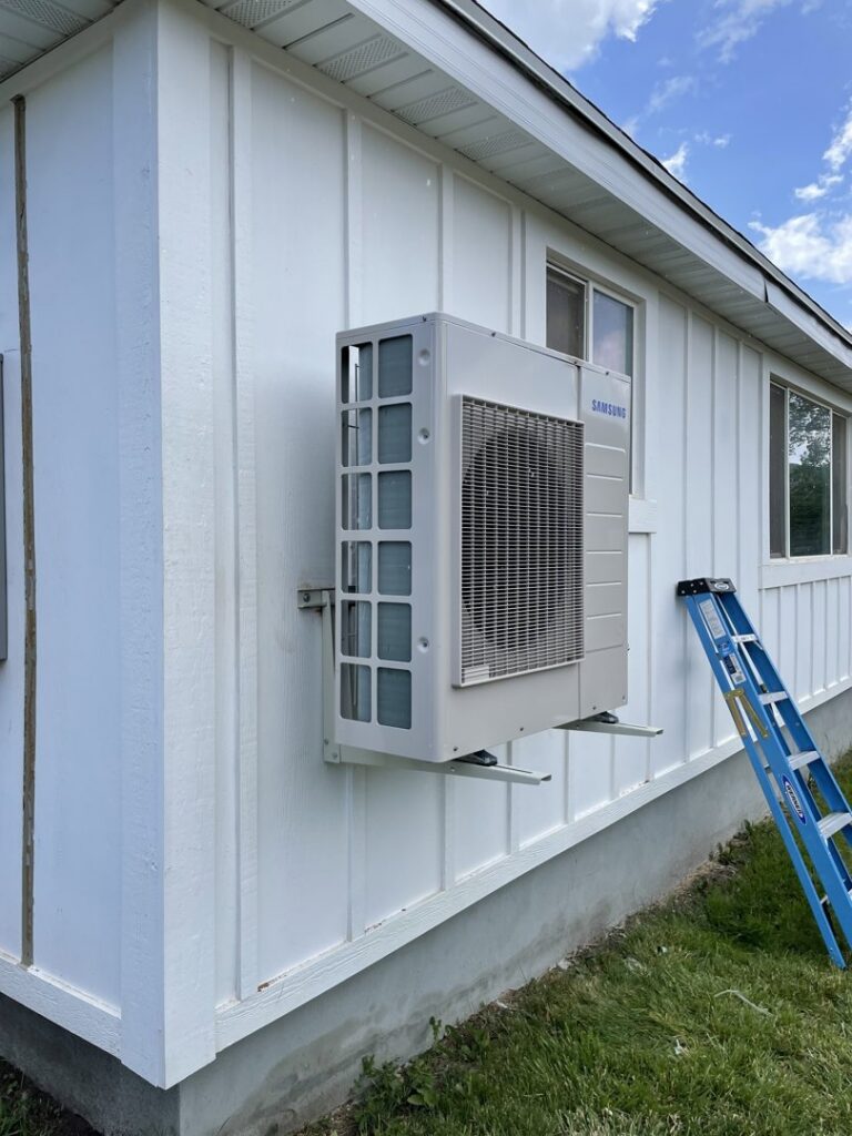 Custom-built HVAC ductwork fabrication in the shop by Big Leaf Mechanical LLC, an HVAC contractor in South Salt Lake, UT.