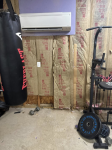 A Daikin mini-split indoor unit expertly installed by DD HVAC PROS in Charlotte, NC.
