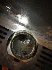 Debris and dead insects found inside an HVAC unit, highlighting a maintenance issue addressed by ColemanAir, LLC in Horn Lake, MS
