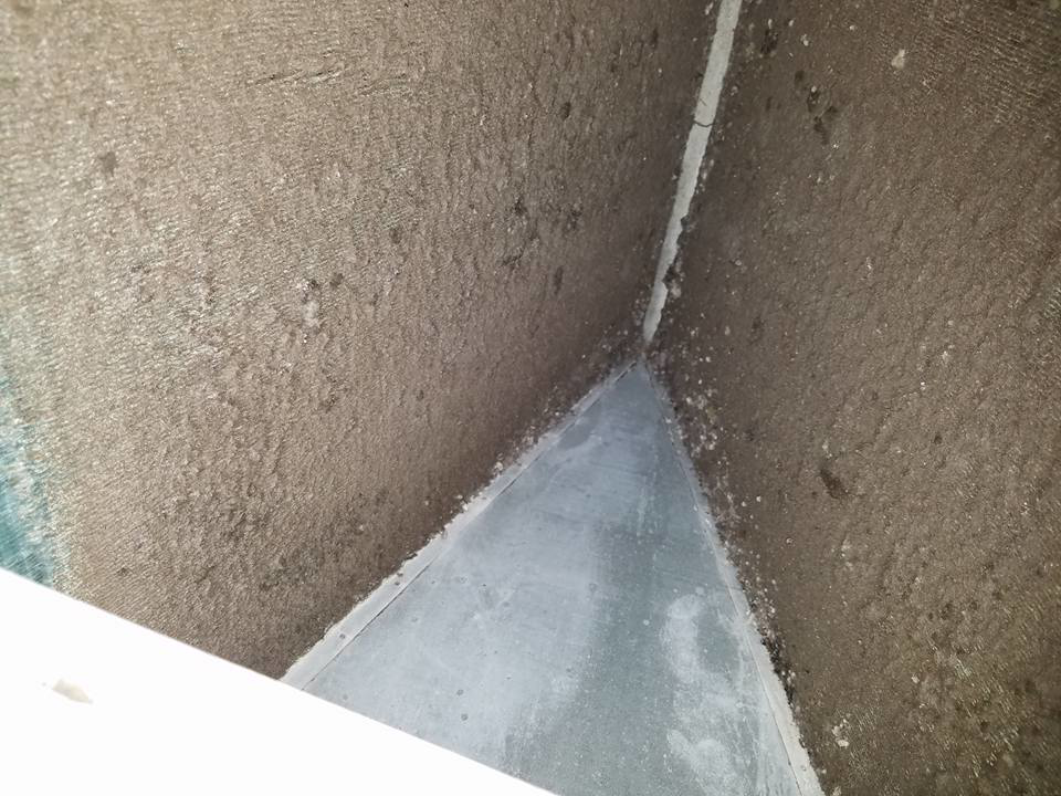 Dirty HVAC ductwork or interior unit requiring cleaning or inspection by Proficient Heating & Cooling in Livonia, MI.