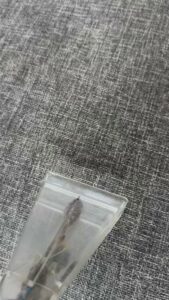 Close-up of dirty water being extracted from a carpet during cleaning by Champion Chem-Dry in Idaho Falls, ID.