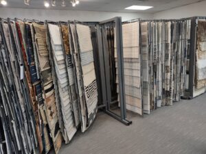 Diverse carpet styles and textures available for selection at The Flooring Source, a carpet contractor in St. Louis, MO.