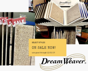 DreamWeaver carpet samples on sale at BK The Floor Store of Nebraska, a carpet contractor in Columbus, NE.