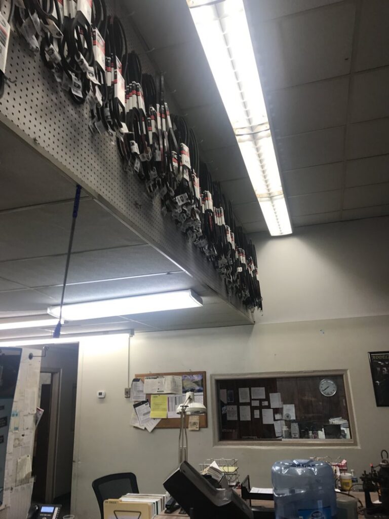 A close-up of an electric motor's rotor and windings, showing components for repair by Caddell Electric Co Inc in Dallas, TX