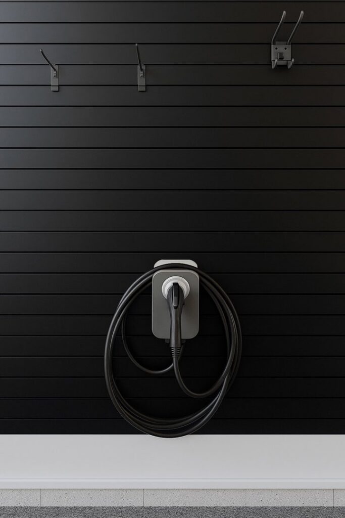 Residential electric vehicle charger installation by Dr. Sparky in Nashville, TN