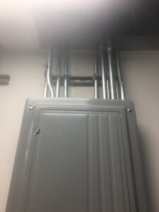 Electrical conduit and panel installation in a commercial or industrial setting by Goodie's Electrical Contractors LLC in Dothan, AL