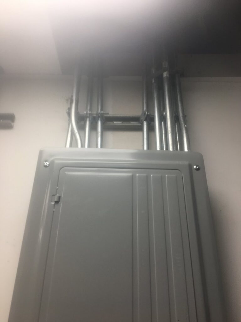 Electrical conduit and panel installation in a commercial or industrial setting by Goodie's Electrical Contractors LLC in Dothan, AL