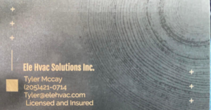 An electrical outlet installation with conduit on a concrete wall by Ele Hvac Solutions Inc. in Birmingham, AL